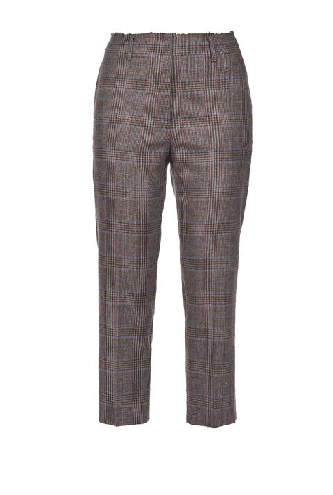 Prince-of-wales Cigarette Trousers