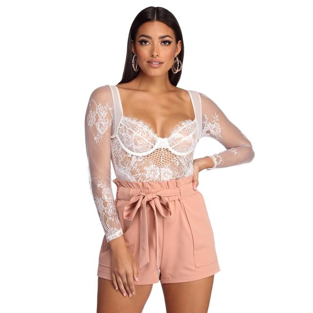 windsor lace bodysuit