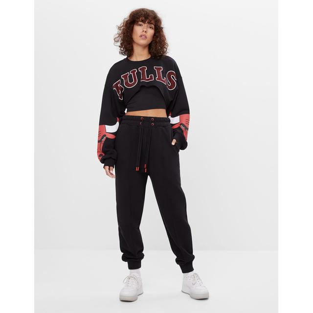 Sudadera Cropped Nba from Bershka on 21 Buttons