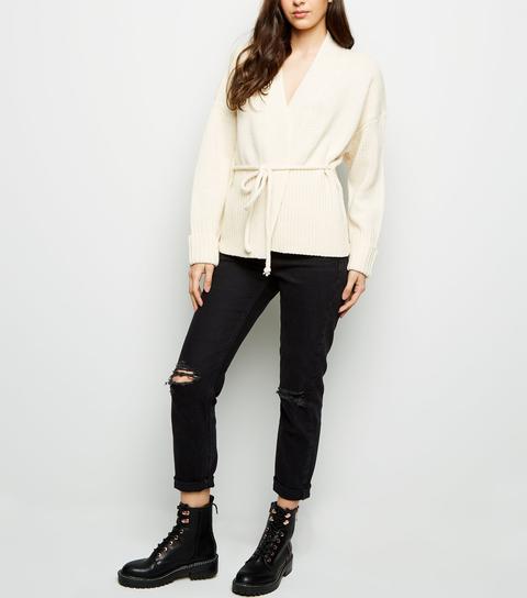 new look wrap cardigan