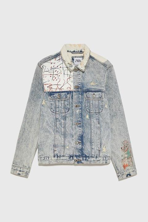 veste en jean zara