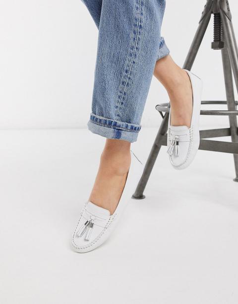 Dune gaze leather tassel loafer Clearance