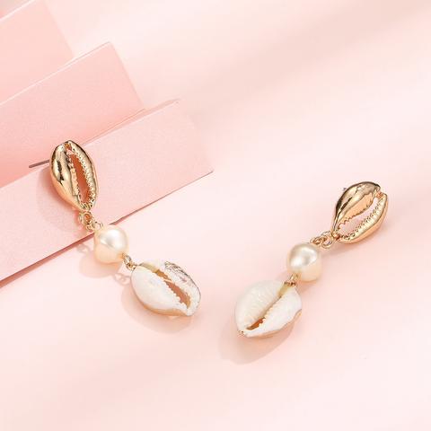 Shell Drop Earrings