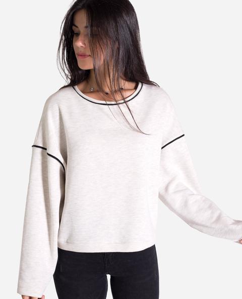 Flashback Sweatshirt Beige