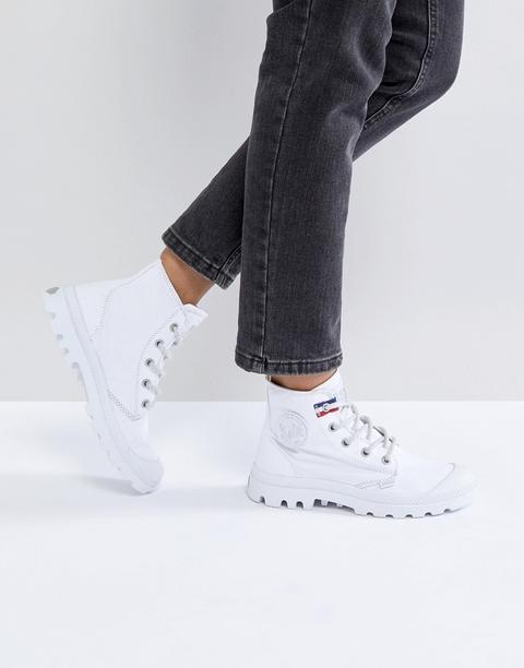 Botines Planos Pampa White Hi Rive Gauche De Palladium