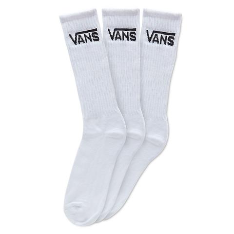 Vans Classic Crew Socks (3 Pair Pk) (white) Men White