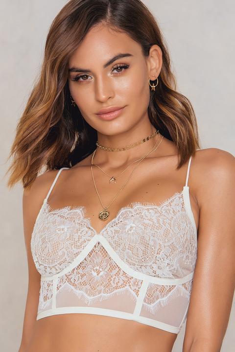 Deni Bralette White