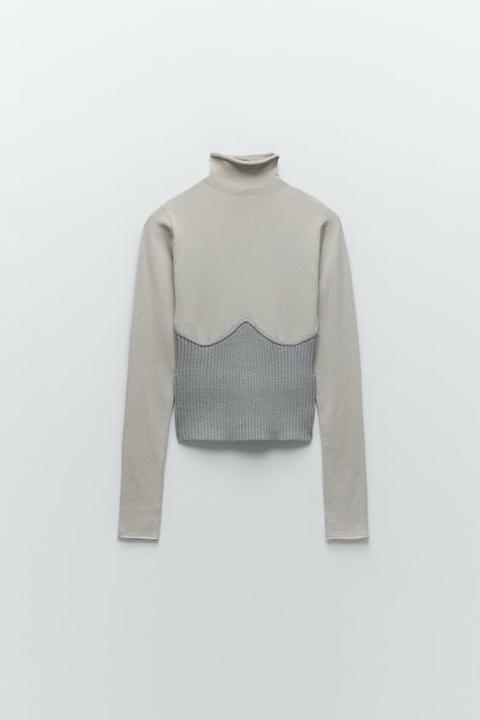 Pull En Maille Bimatière