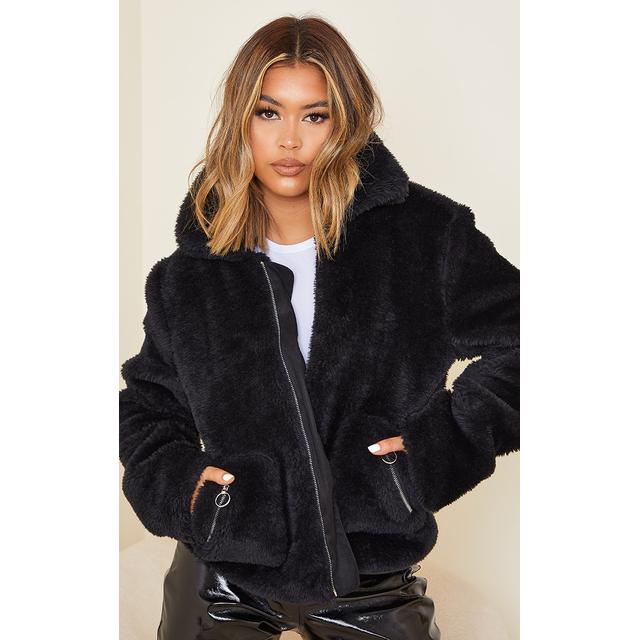 teddy jacket pretty little thing