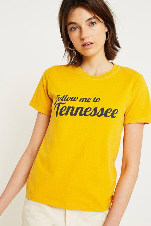 Uo Follow Me To Tennessee Short-sleeve T-shirt - Womens L