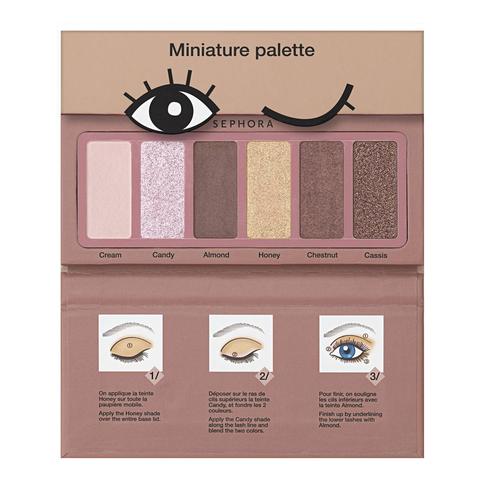 Miniature Palette Donut Palette Di 6 Ombretti