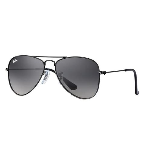 Ray-ban Aviator Junior Black, Gray Lenses - Rj9506s