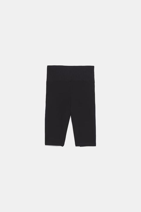 zara bike shorts