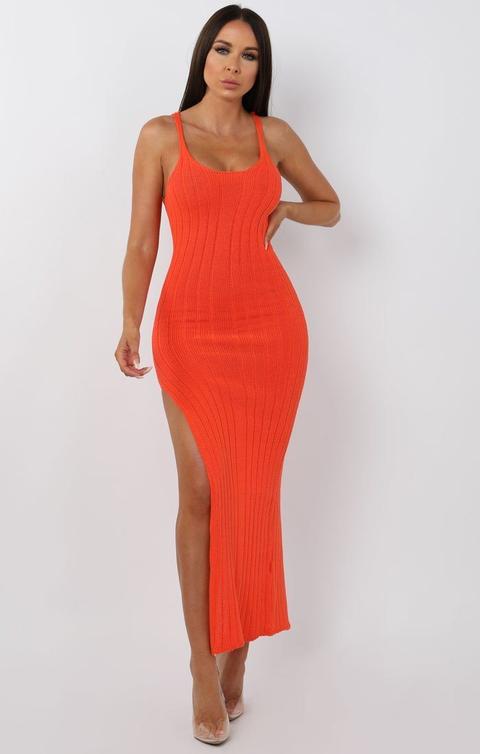 cami split maxi dress