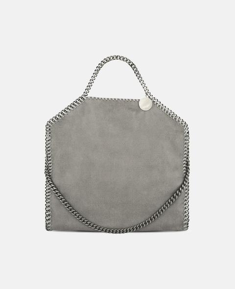 Falabella Fold Over Tote In Shaggy Deer