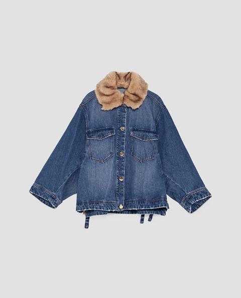 Cazadora Oversize Denim