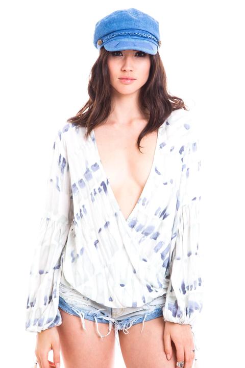 Top Estampado Cruzado