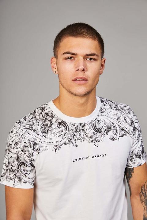 Fresco Tee - White/black