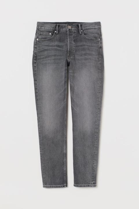 Slim Jeans - Grau - Herren