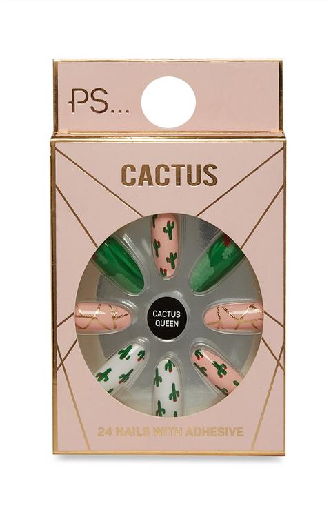 Pointed Cactus Nails