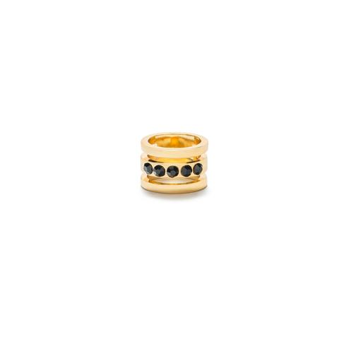 Anillo Cristales Negros