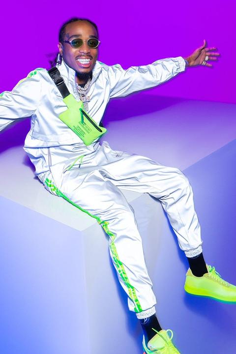 Jogging Réfléchissant Quavo Avec Bande Fluo