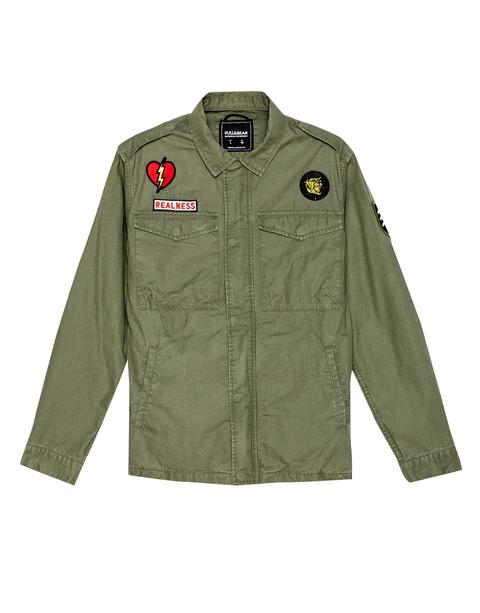 Sobrecamisa Militar Parches