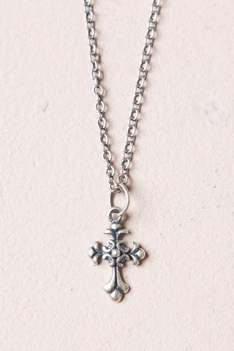 Silver Cross Necklace