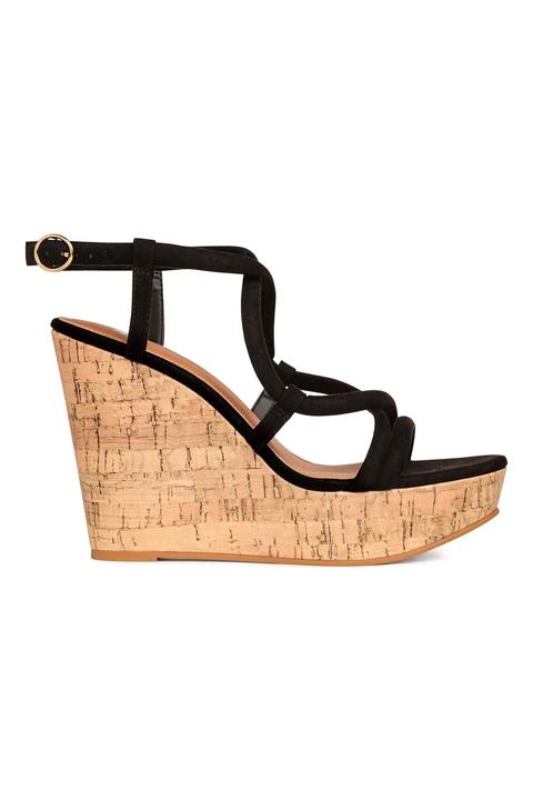 h&m wedge sandals