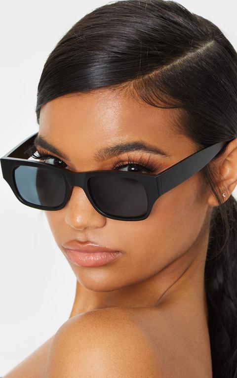 Black Square Lens Sunglasses