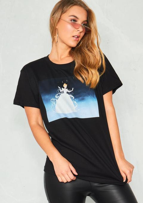 Abbie Black Cinderella Graphic T-shirt