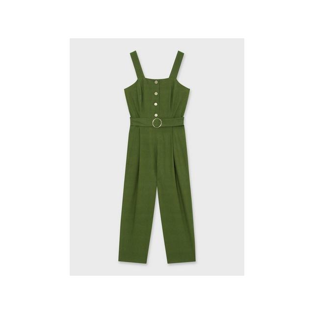 dark green jumpsuit womens