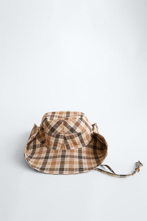 Gorro Bucket Cuadros