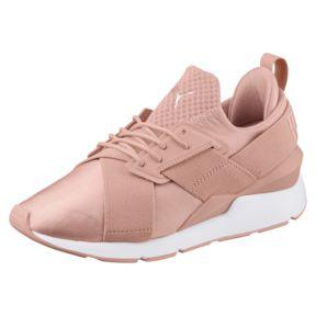 Zapatillas De Mujer En Pointe Muse Satin | Peach Beige-puma White | Novedades De Puma | Puma España