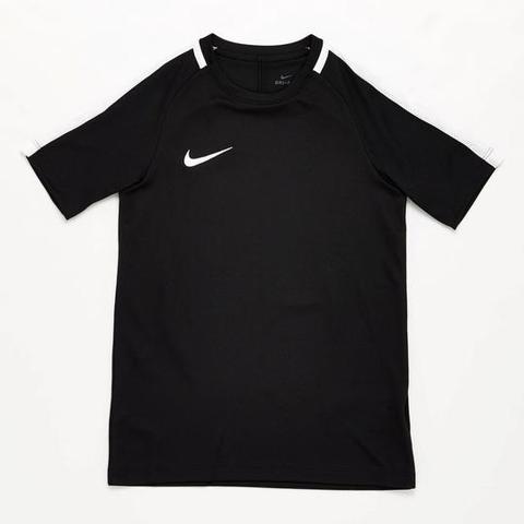 Camiseta Fútbol Niño Negra Nike Academy - Negro