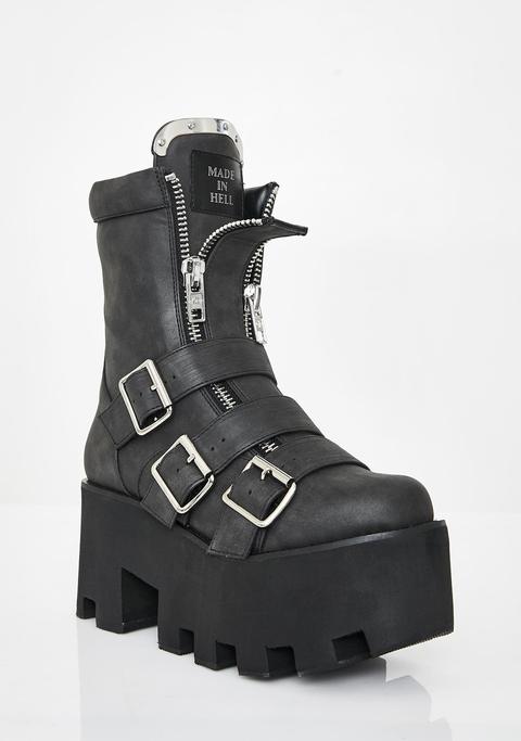 Detroit Platform Boots