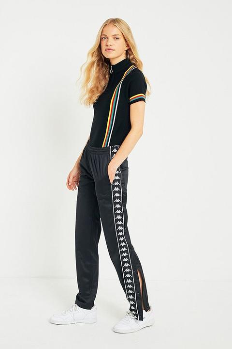 kappa popper track pants