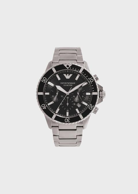 Official Store Chronograph Stainless Steel Watch