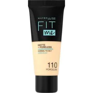 Maybelline Fit Me Matte Poreless Foundation 110 Porcelain