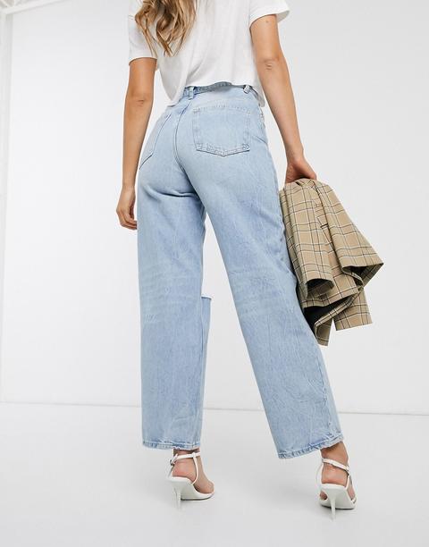 high rise relaxed dad jeans