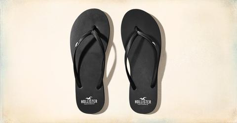 hollister flip flops