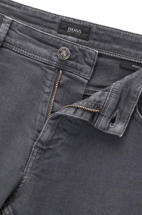 Slim Fit Jeans In Comfort Coloured Denim From Hugo Boss On 21