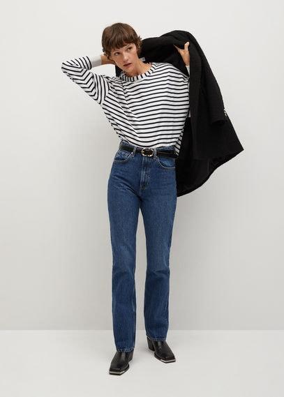 Striped Cotton-blend Sweatshirt