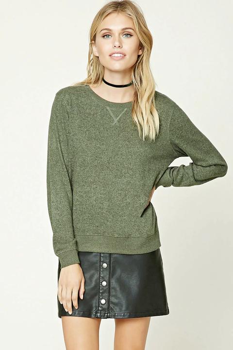 Contemporary Marled Sweatshirt