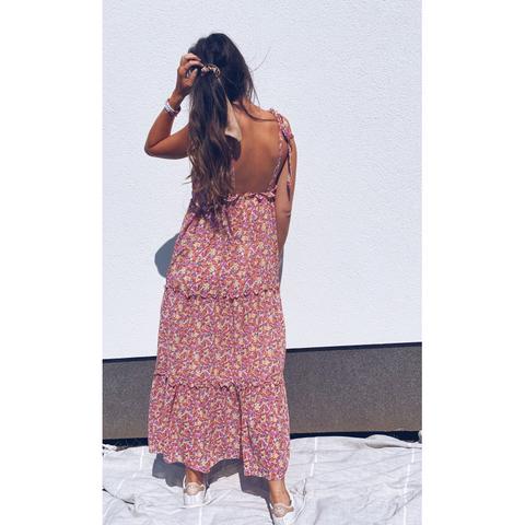 Robe Elif À Fleurs