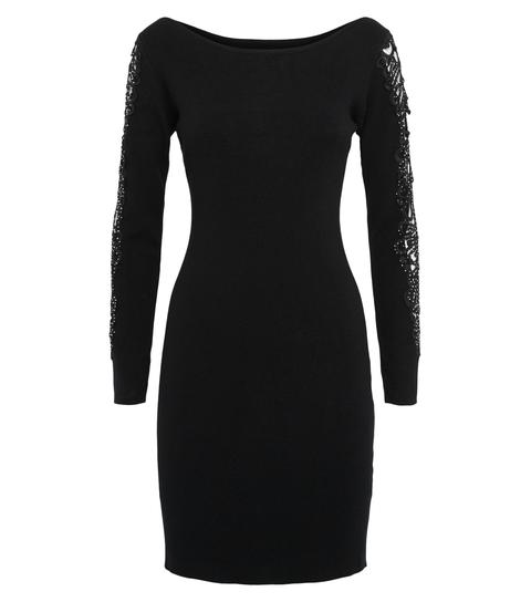 new look cameo rose black dress