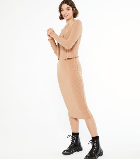 cardigan with midi dress
