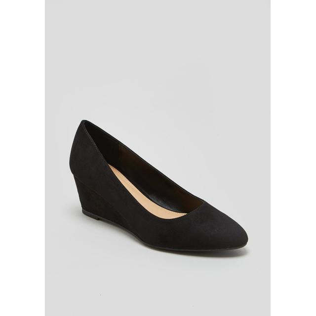 black wedges matalan