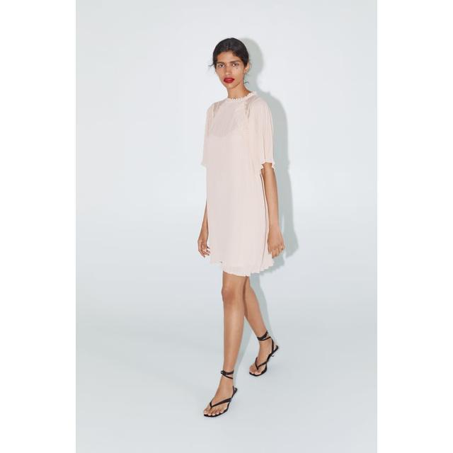 robe guipure zara