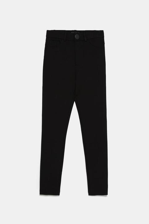 Legging Avec Bouton